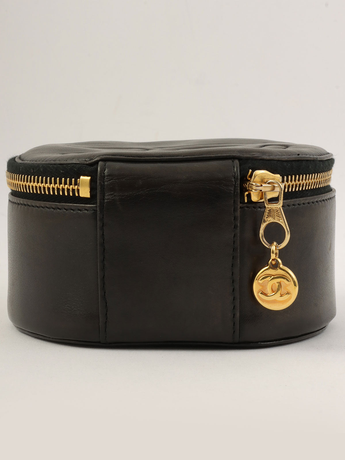 1992 CC Mark Stitch 珠宝盒，黑色