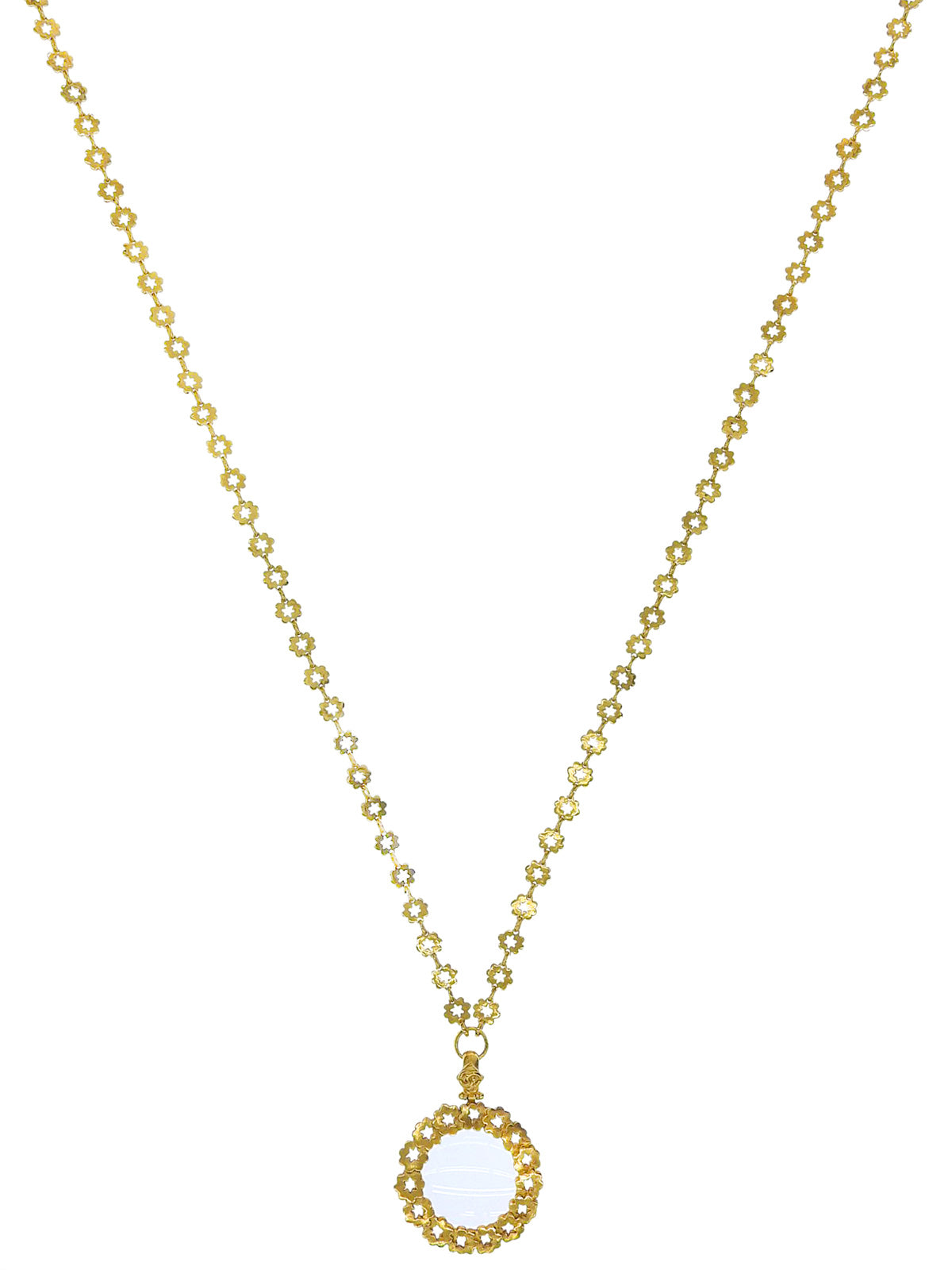 1996年製 ルーペCCマークロングネックレス ゴールド