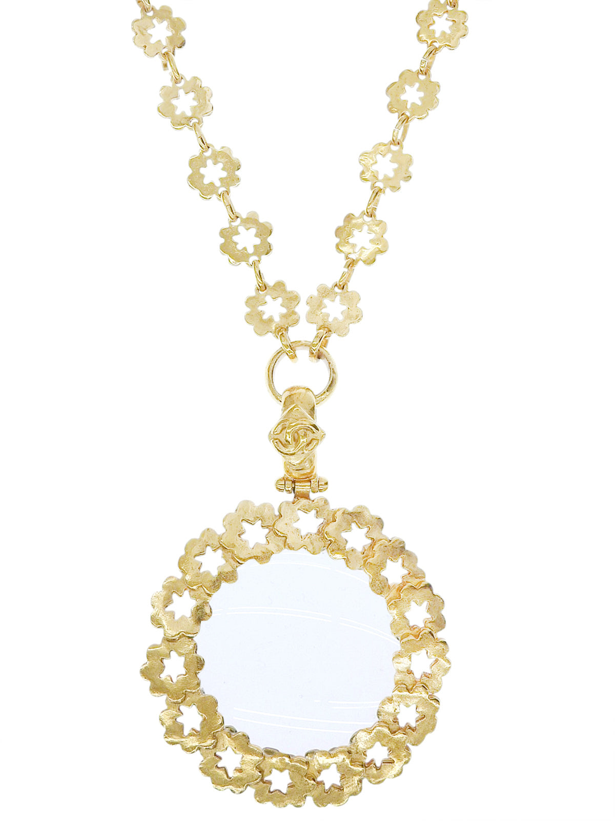 1996年製 ルーペCCマークロングネックレス ゴールド