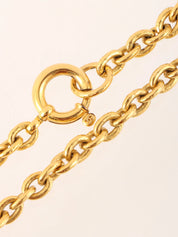 1994年製 クロスドットCCマークスウィングベルロングネックレス ゴールド