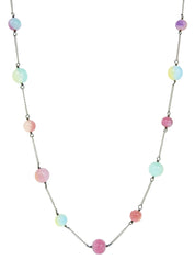 1999 Color Stone Necklace Multicolor