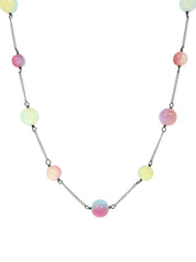 1999年製　カラーストーンネックレス　マルチカラー