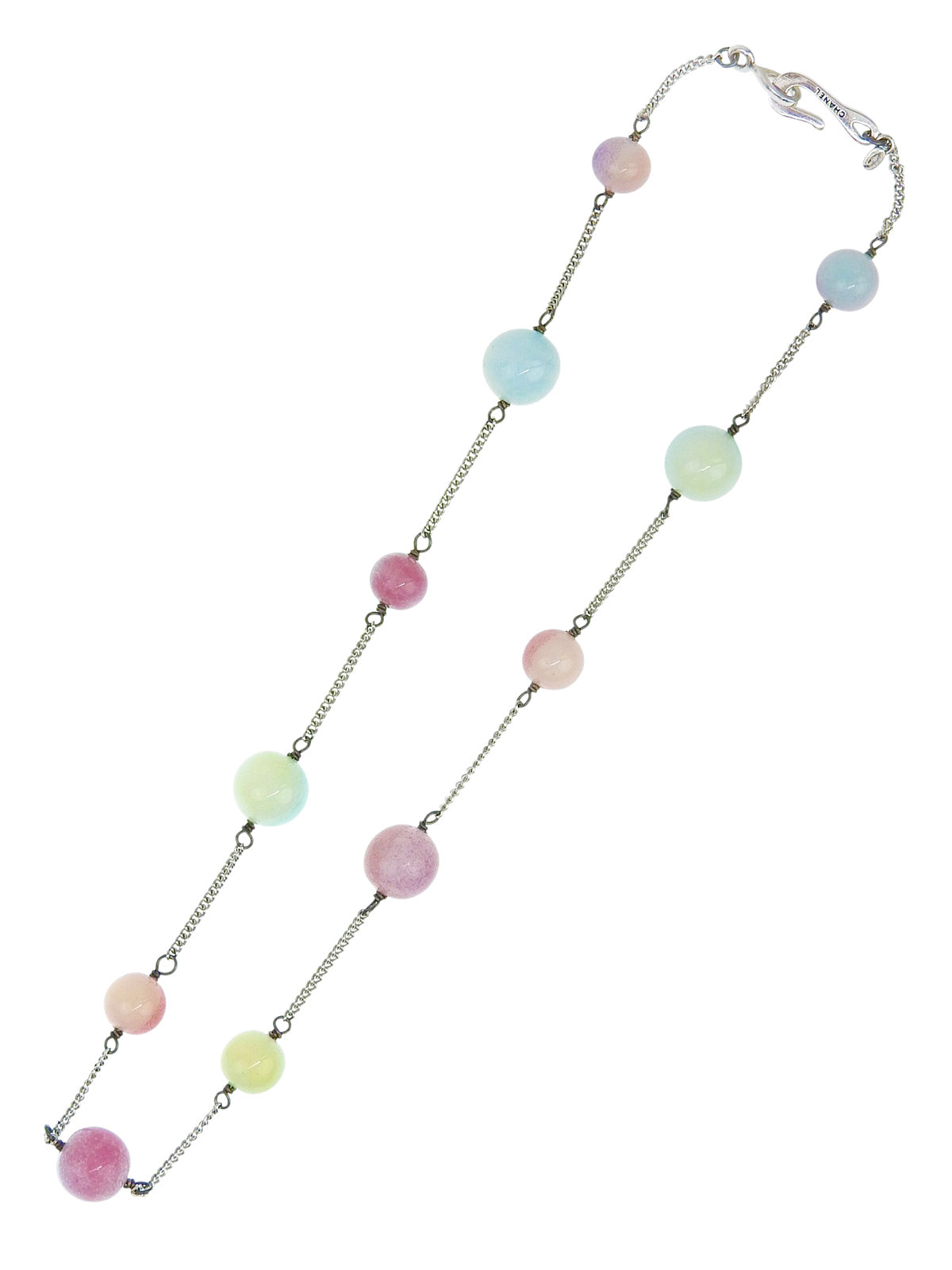 1999 Color Stone Necklace Multicolor
