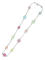 1999 Color Stone Necklace Multicolor