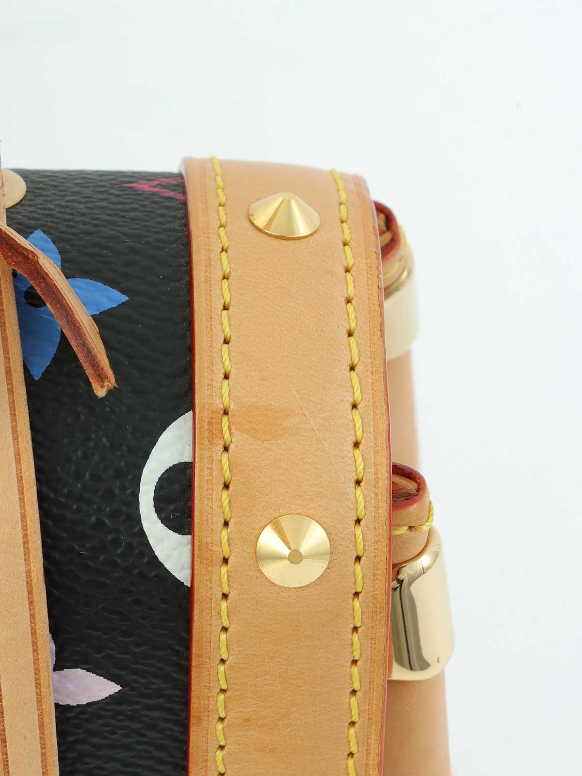 2003 Multicolor Monogram Sac Dalmatian Black/White