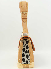 2003 Multicolor Monogram Sac Dalmatian Black/White