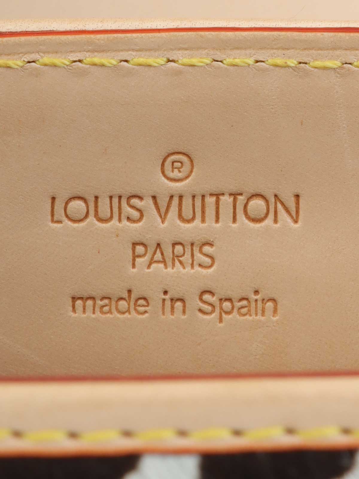 2003 Multicolor Monogram Sac Dalmatian Black/White