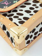 2003 Multicolor Monogram Sac Dalmatian Black/White