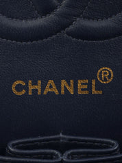 1998年頃製 デニムクラシックフラップチェーンバッグ25cm インディゴ