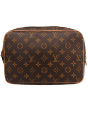 2009 Canvas Monogram Reporter PM Brown