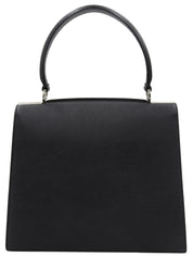 ガンチーニプレート2wayバッグ ブラック