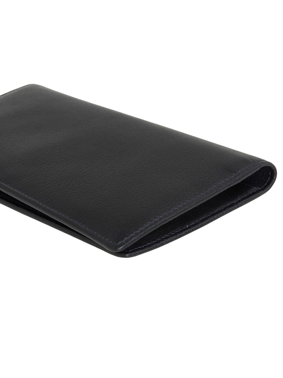 2008 Camellia CC logo plate long wallet, navy