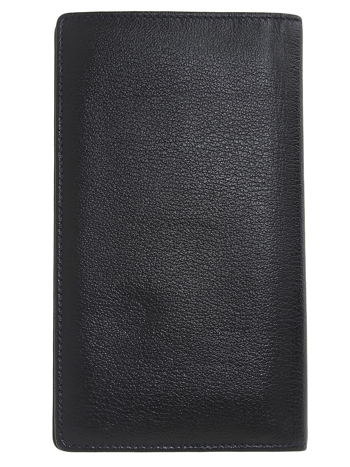 2008 Camellia CC logo plate long wallet, navy