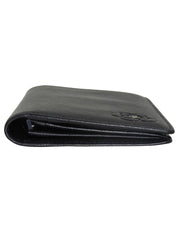 2008 Camellia CC logo plate long wallet, navy