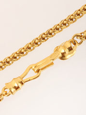 1995 Loupe Edge CC Mark Long Necklace Gold