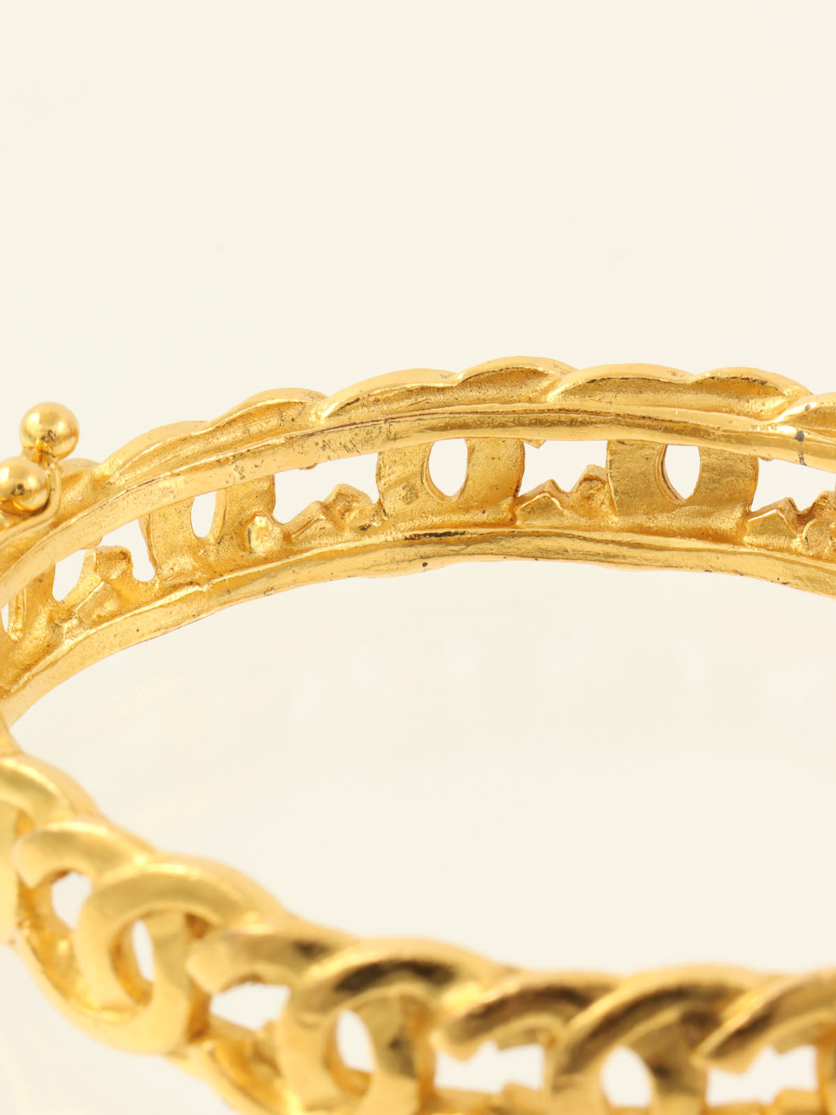 1995年製　CCマークバングル　ゴールド