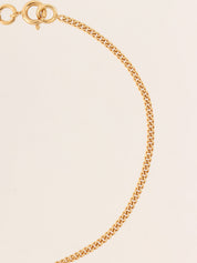 1995年製 CCマークプレートブレスレット ゴールド