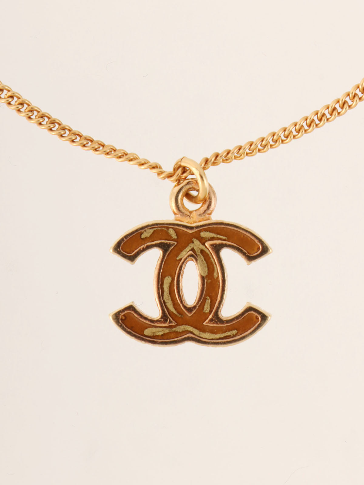 1995年製 CCマークプレートブレスレット ゴールド