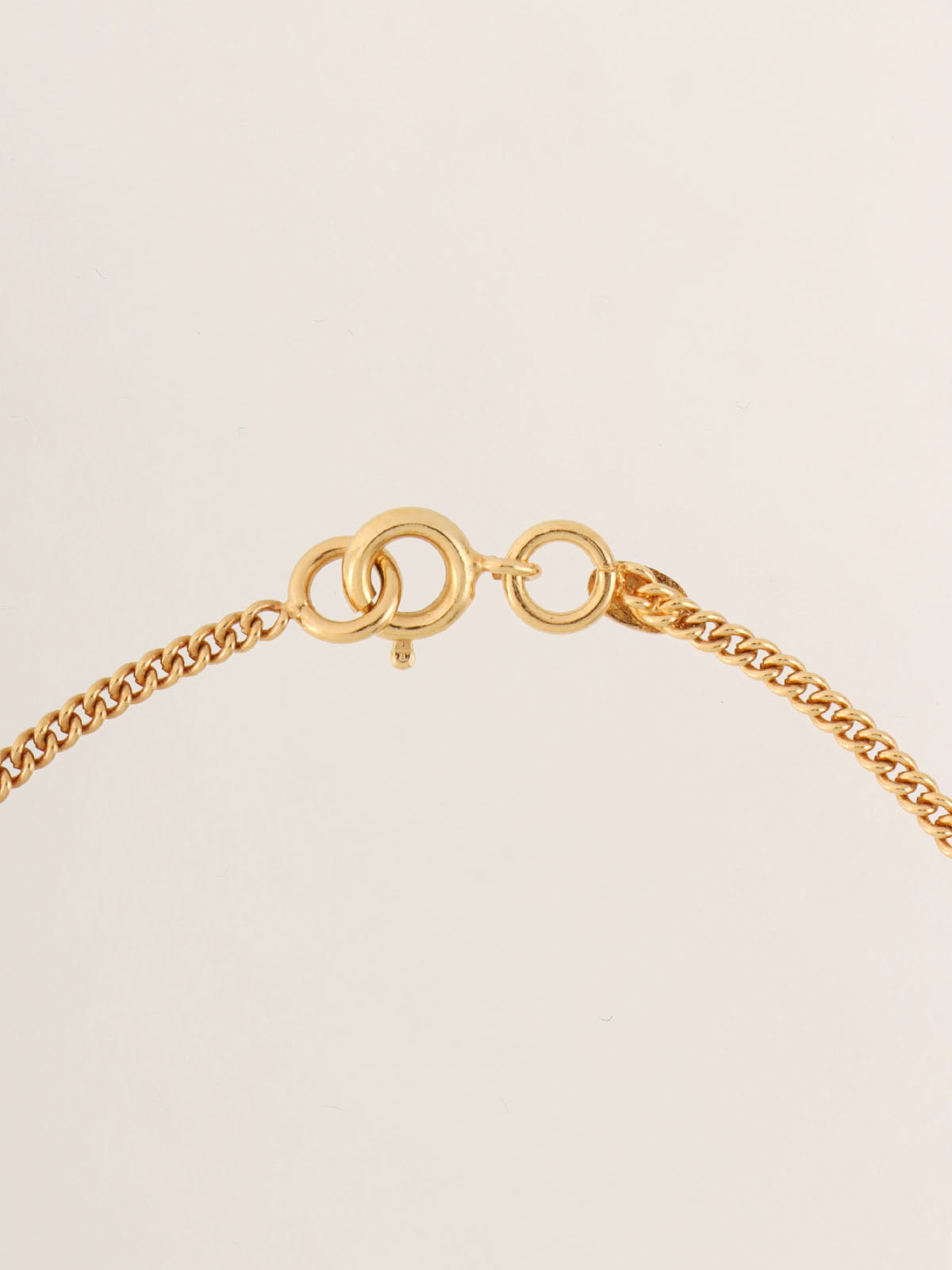 1995年製 CCマークプレートブレスレット ゴールド