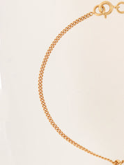 1995年製 CCマークプレートブレスレット ゴールド