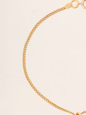 1995年製　CCマークプレートブレスレット　ゴールド