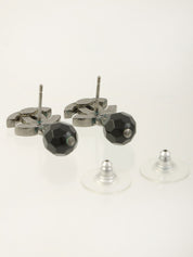 2014 CC Mark Swingstone 耳环 枪灰色/黑色