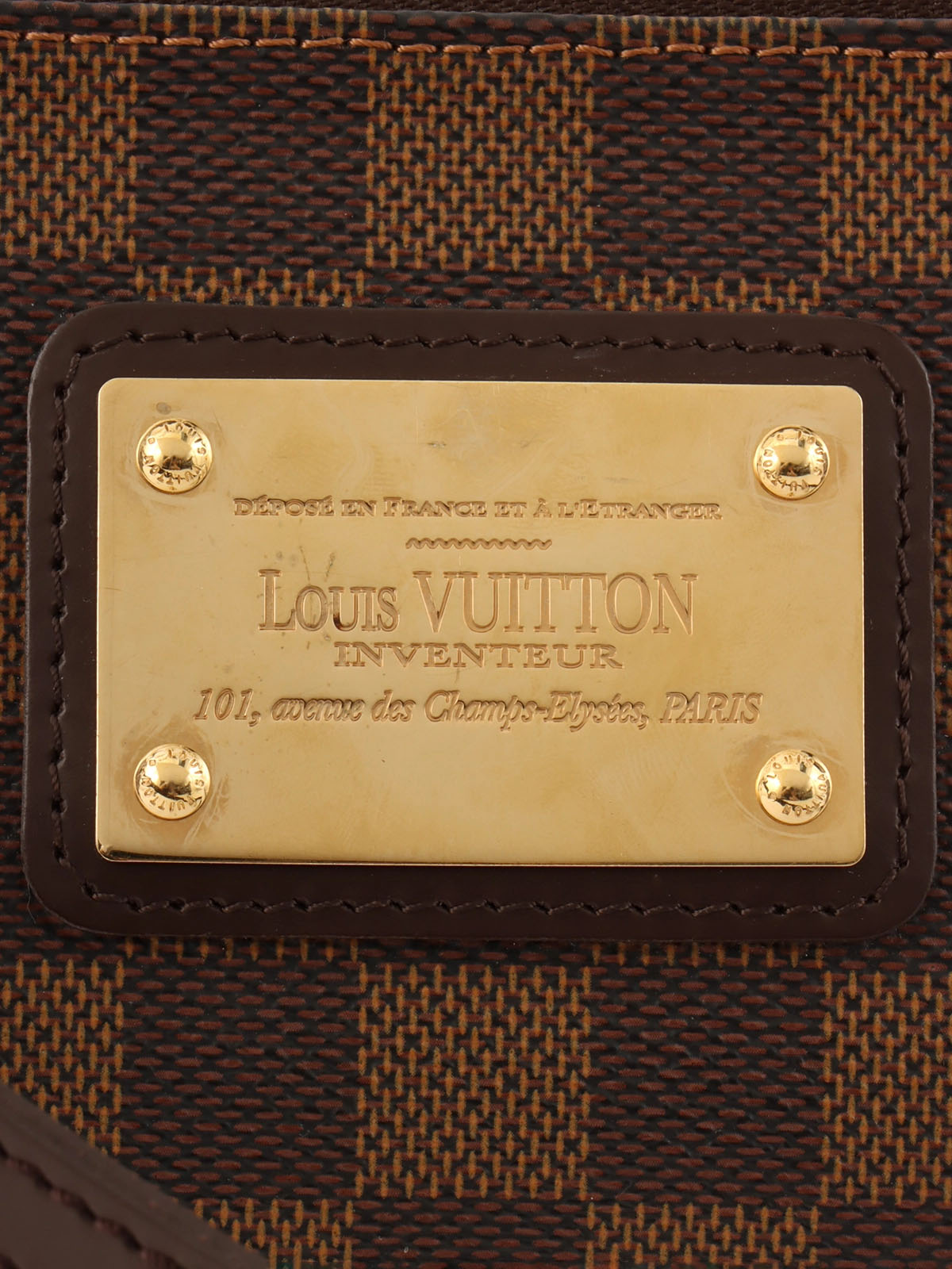 2007 Damier Sophie Brown Canvas