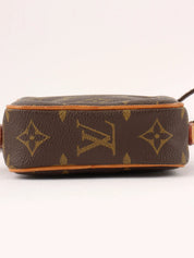 1998 Monogram Mini Danube 帆布棕色