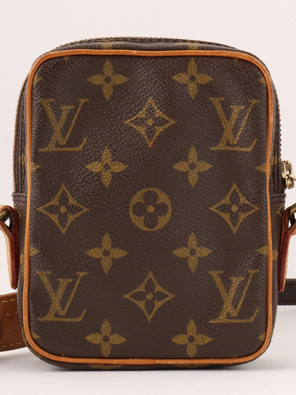 1998 Monogram Mini Danube 帆布棕色