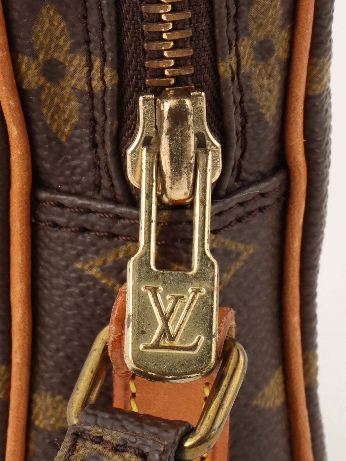 1998 Monogram Mini Danube 帆布棕色