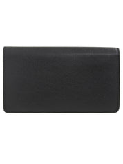 2005 CC mark plate long wallet black