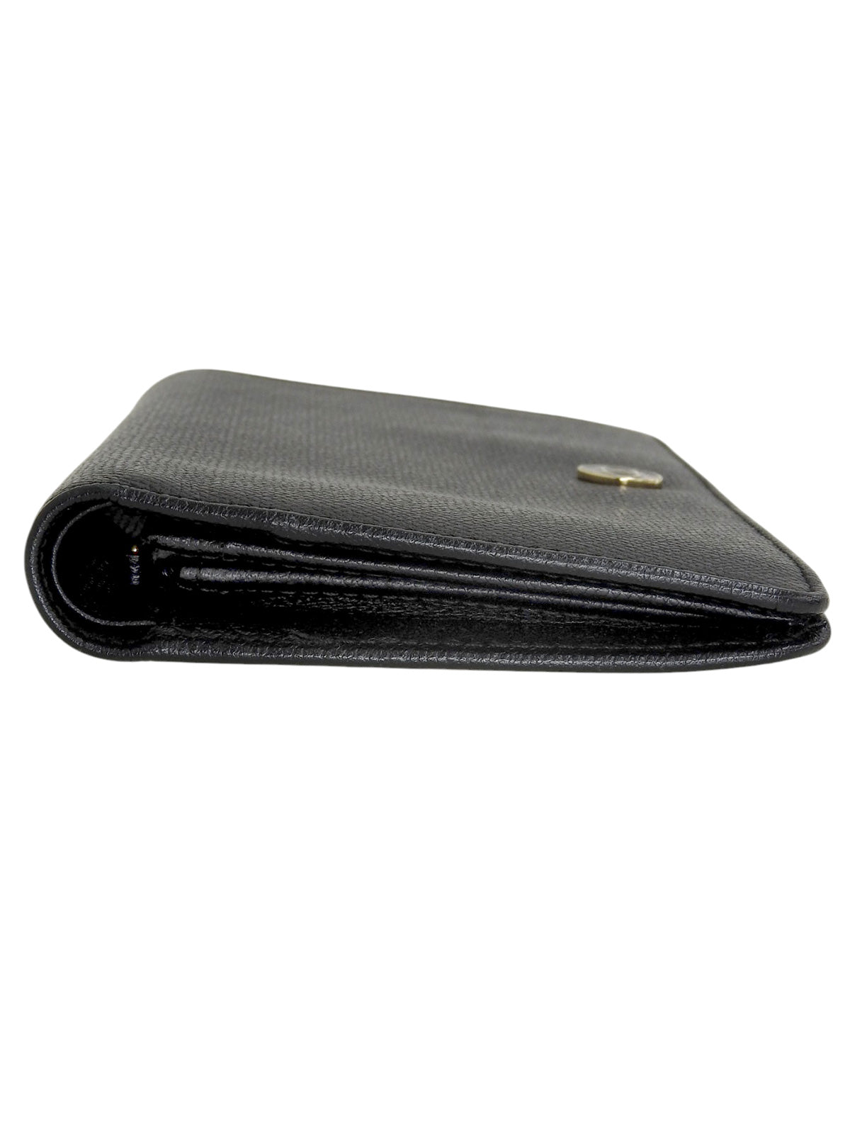2005 CC mark plate long wallet black