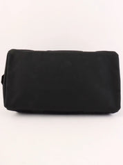 2004 Sports Line Wool Nylon Combination Logo Boston Bag, Black