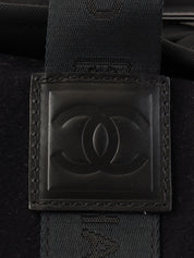 2004年頃製 スポーツラインウールナイロンコンビロゴボストンバッグ ブラック