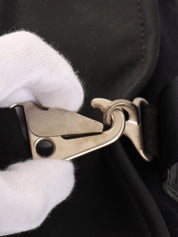 2004年頃製 スポーツラインウールナイロンコンビロゴボストンバッグ ブラック