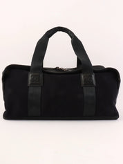 2004年頃製 スポーツラインウールナイロンコンビロゴボストンバッグ ブラック