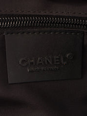 2004 Sports Line Wool Nylon Combination Logo Boston Bag, Black