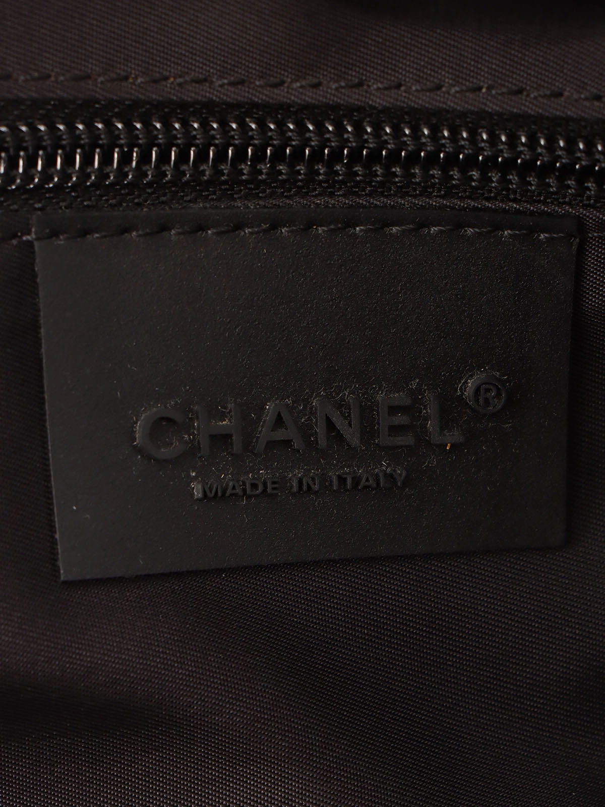 2004 Sports Line Wool Nylon Combination Logo Boston Bag Black