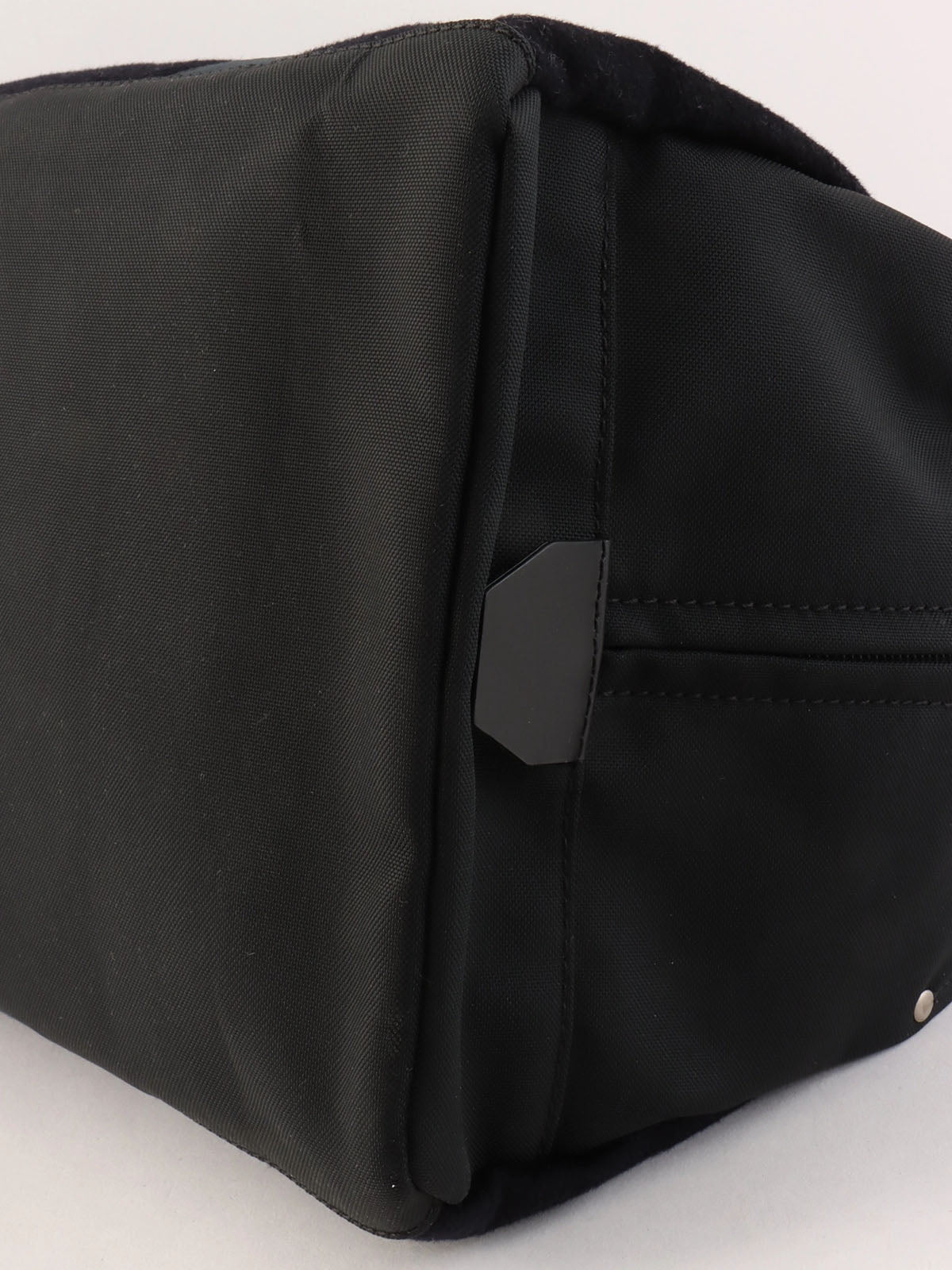 2004年頃製 スポーツラインウールナイロンコンビロゴボストンバッグ ブラック