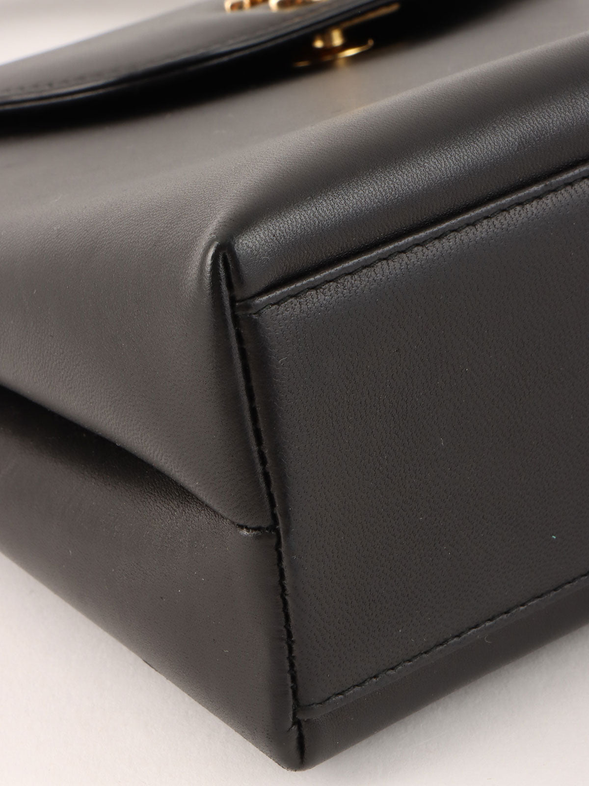 1998年頃製 CCターンロックハンドバッグ ブラック