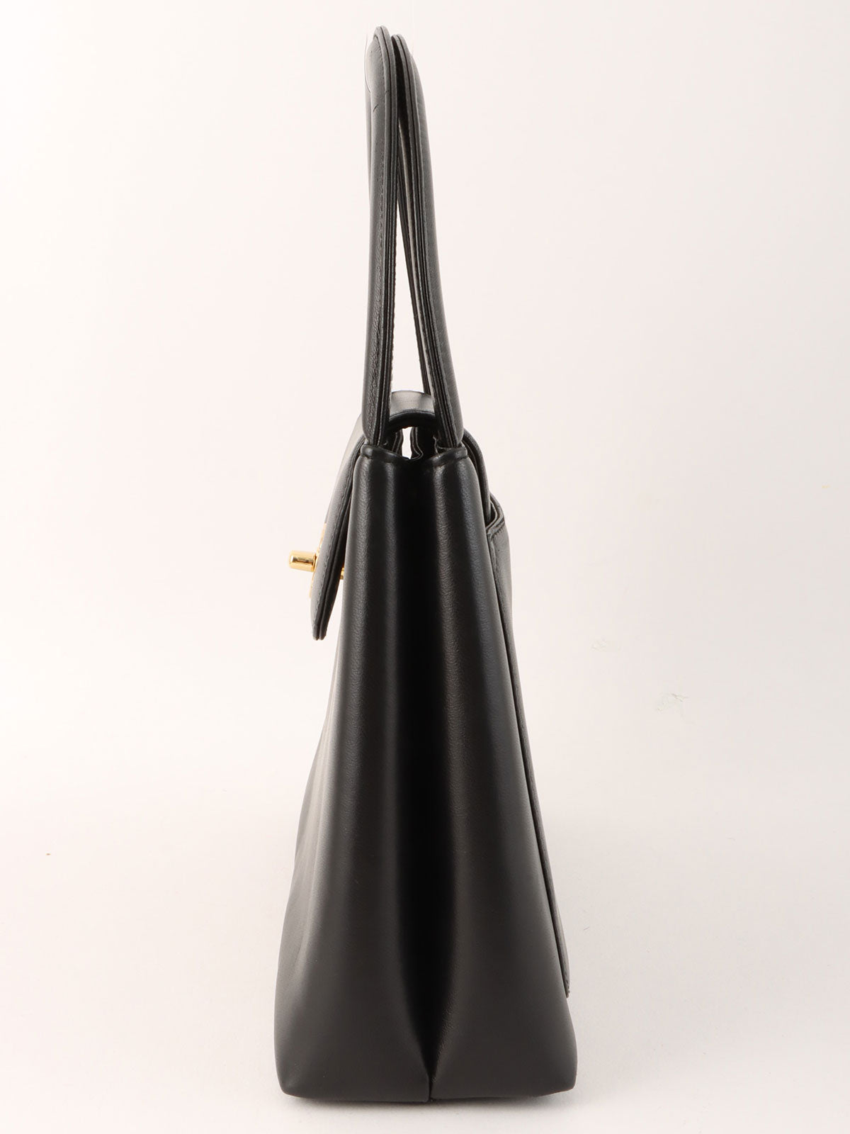 1998年頃製 CCターンロックハンドバッグ ブラック