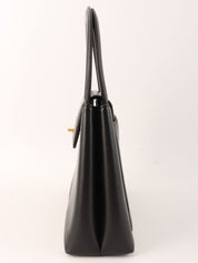 1998年頃製 CCターンロックハンドバッグ ブラック