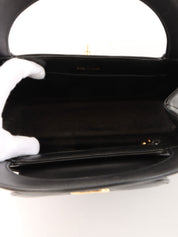 1998年頃製　CCターンロックハンドバッグ　ブラック