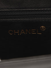 1998年頃製　CCターンロックハンドバッグ　ブラック