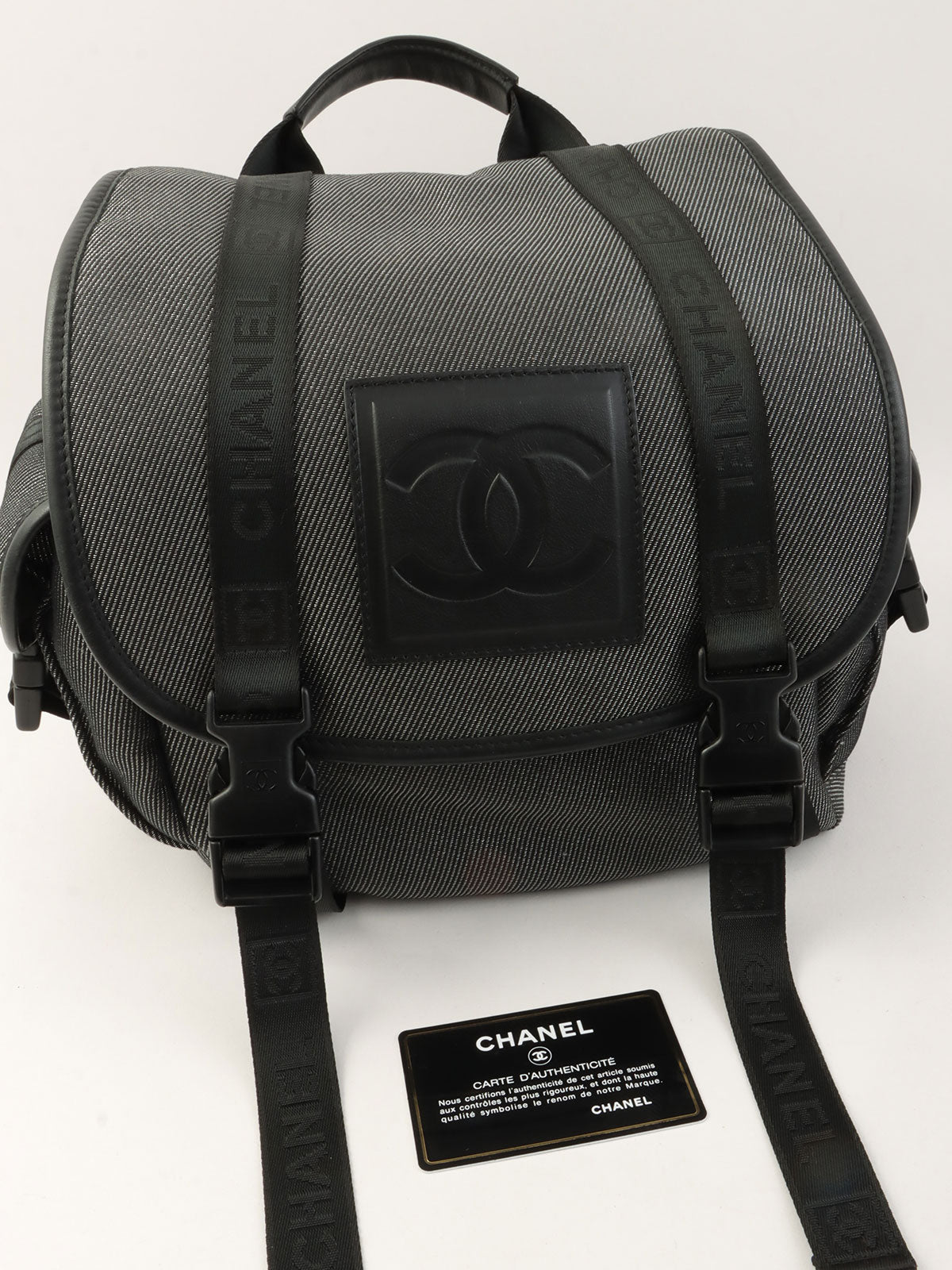 2005年頃製 スポーツラインCCマークパックパック メタリックブラック