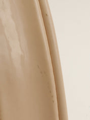 1995 年专利圆形 CC 标志化妆包，米色/黑色