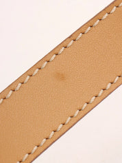 マカダムパターンロゴエンボス2wayバッグ　ブラウン