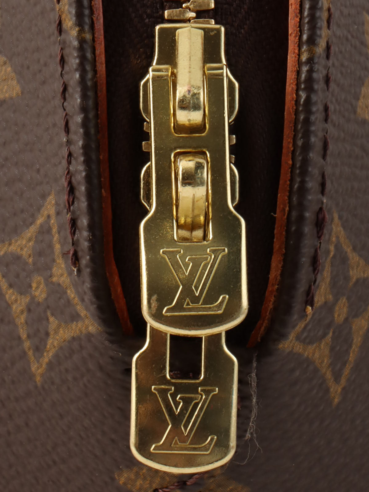 2000 Monogram Ellipse Canvas PM Brown