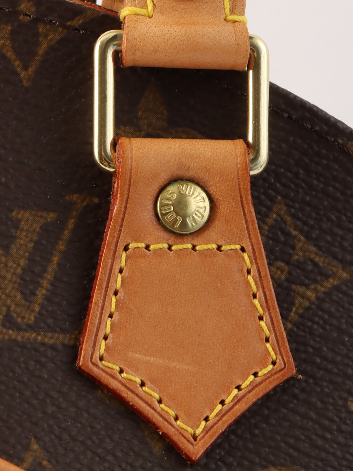 2000 Monogram Ellipse Canvas PM Brown