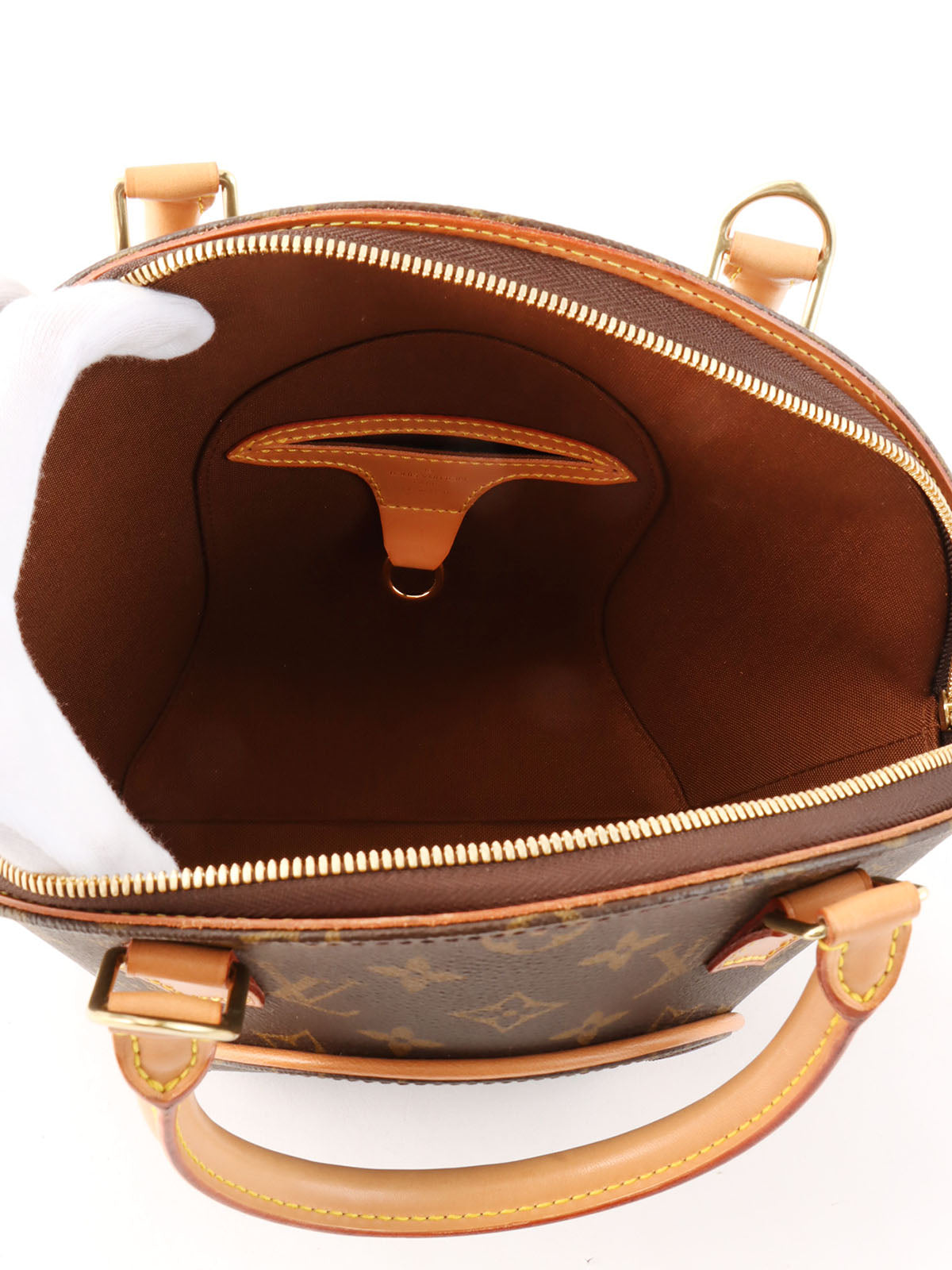 2000 Monogram Ellipse Canvas PM Brown